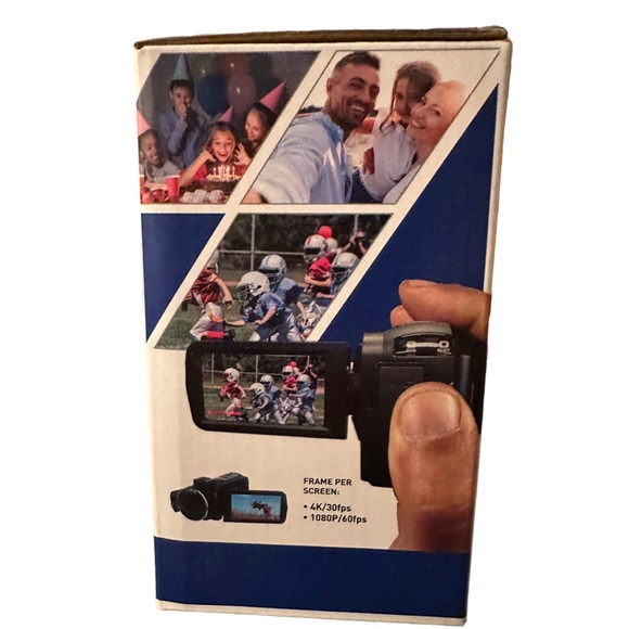 Vivitar 4K HD Digital Video Camera Night Vision WIFI Remote Control Black - Picture 9 of 9